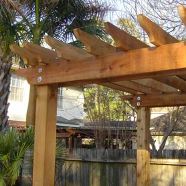 Cedar Pergola